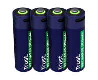 Trust 4x AA - ładowanie USB-C - 1321010 - zdjęcie 1